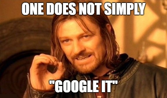 One Does Not Simply 